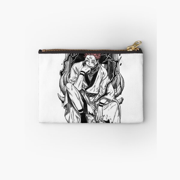 Item preview, Sukuna on Shrine Throne – Jujutsu Kaisen Dark Anime Art designed and sold by frantuliuss.