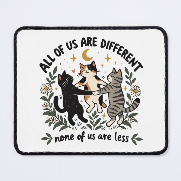 Item preview, All Of Us Are Different, None Of Us Are Less Neurodiversity designed and sold by gordonbwyashop.