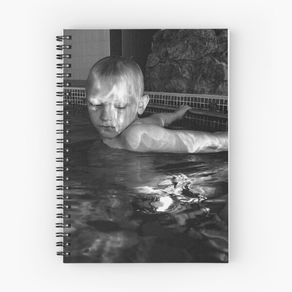 Item preview, Young Boy in Swimming Pool preparing to swim designed and sold by Charles Oliver Creations.