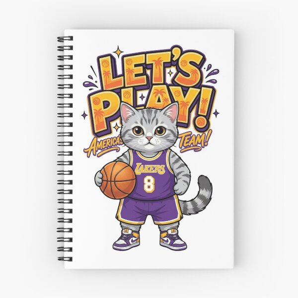 Item preview, Cute Basketball Kitten Let's Play America's Team designed and sold by Alaric4you.