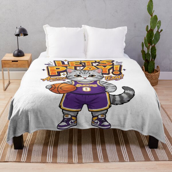 Item preview, Cute Basketball Kitten Let's Play America's Team designed and sold by Alaric4you.