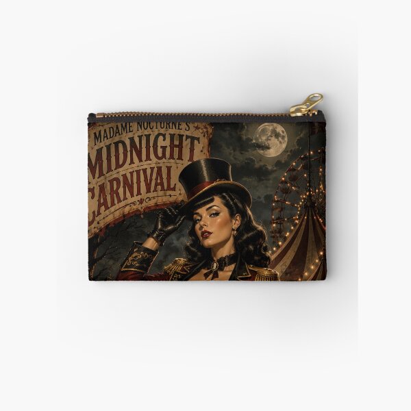 Item preview, Madame Nocturne’s Midnight Carnival – Gothic Circus Ringmaster designed and sold by MissSaylor.