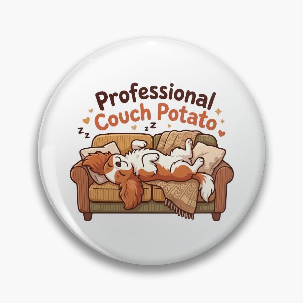 Item preview, Professional Couch Potato Cavalier King Charles Funny designed and sold by Arc2020.