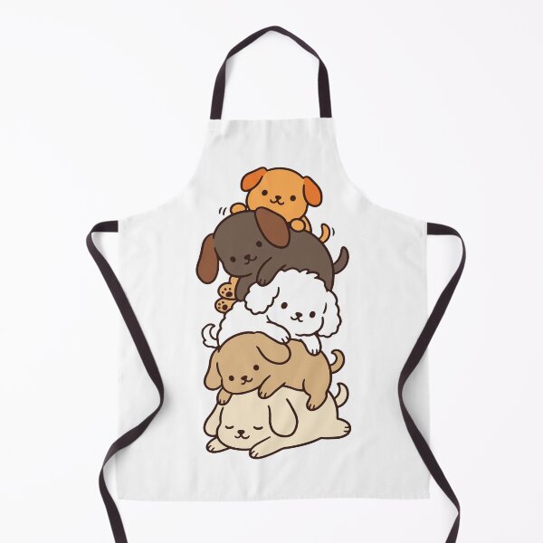 Item preview, Cute Puppy Stack – Kawaii Stacked Dogs designed and sold by AliveStyle.