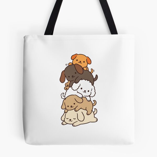 Item preview, Cute Puppy Stack – Kawaii Stacked Dogs designed and sold by AliveStyle.
