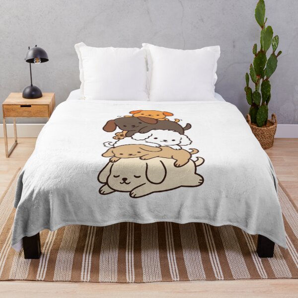 Item preview, Cute Puppy Stack – Kawaii Stacked Dogs designed and sold by AliveStyle.