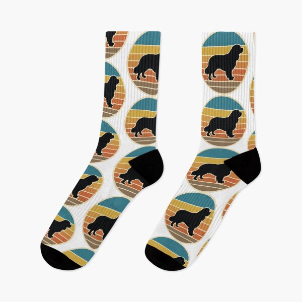 Item preview, Retro Sunset Cavalier King Charles Spaniel Vintage designed and sold by Arc2020.