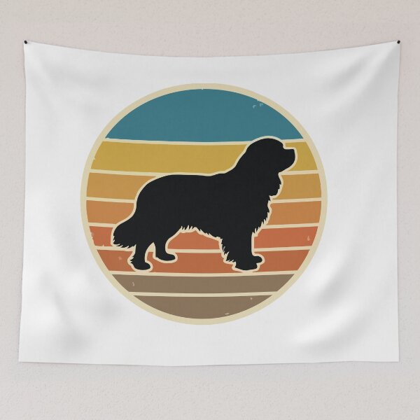 Item preview, Retro Sunset Cavalier King Charles Spaniel Vintage designed and sold by Arc2020.