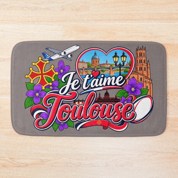 Item preview, I love you Toulouse – women's clothing Toulouse, women's accessories designed and sold by POP FACTORY.
