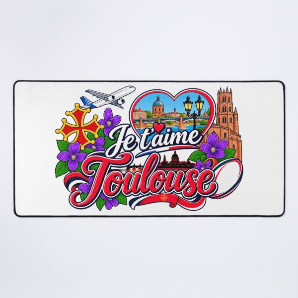 Item preview, I love you Toulouse – women's clothing Toulouse, women's accessories designed and sold by POP FACTORY.
