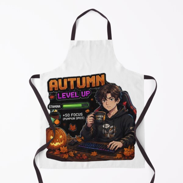 Item preview, Autumn Level Up Gamer Anime Boy Design | PRO Gamer Club Pumpkin Spice Focus designed and sold by DailyStruggleCo.