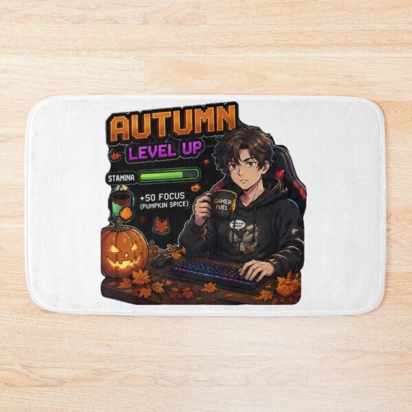 Item preview, Autumn Level Up Gamer Anime Boy Design | PRO Gamer Club Pumpkin Spice Focus designed and sold by DailyStruggleCo.