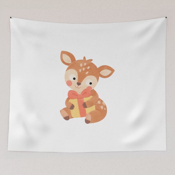 Item preview, Fawn with a Small Gift designed and sold by The-Art-of-D.