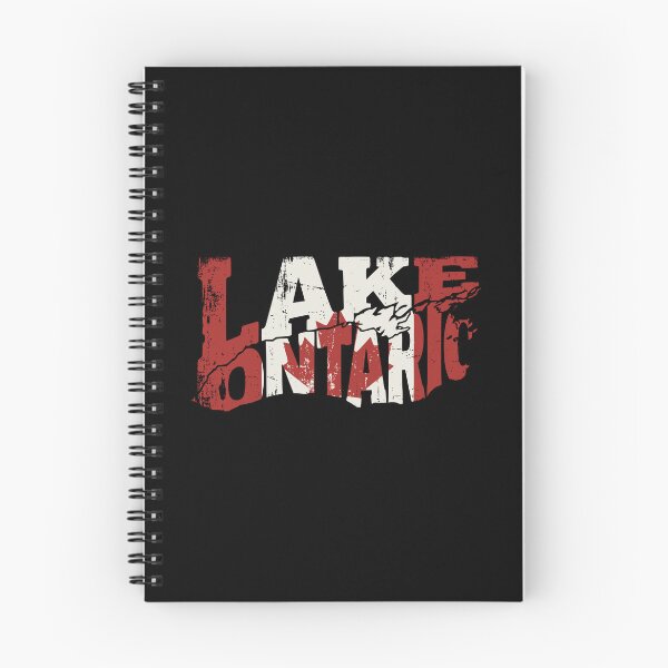 Item preview, Lake Ontario Canada Flag Map designed and sold by Travelpeak.