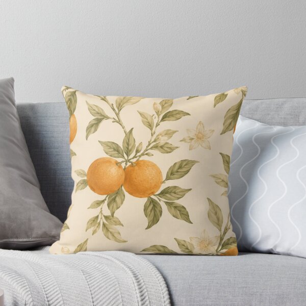 Item preview, Vintage Orange Tree Citrus Pattern — Rustic Botanical Blossom Art designed and sold by LYAN-STORE.