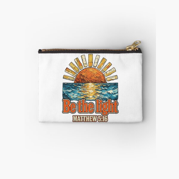 Item preview, Be The Light Matthew 5 16 Christian Retro Sunset Design designed and sold by luffyShop1.