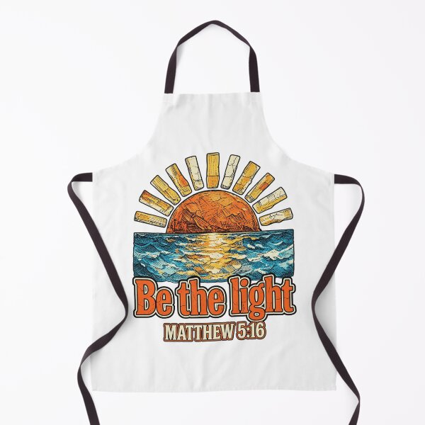 Item preview, Be The Light Matthew 5 16 Christian Retro Sunset Design designed and sold by luffyShop1.