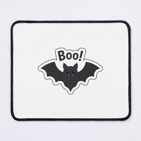 Item preview, Boo Spooky Bat - Kawaii Halloween Animal Typography Sticker designed and sold by SimpleP.