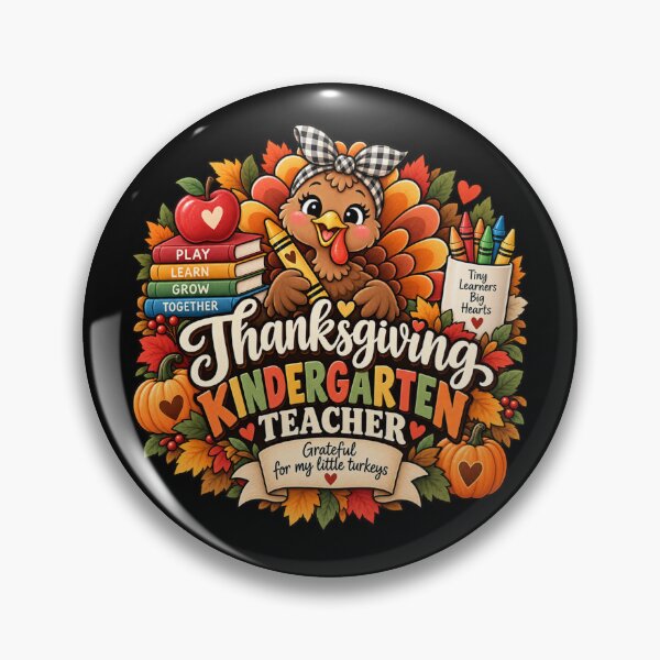 Item preview, Thanksgiving Kindergarten Teacher Gift Little Turkeys Fall Style designed and sold by Corvoria.