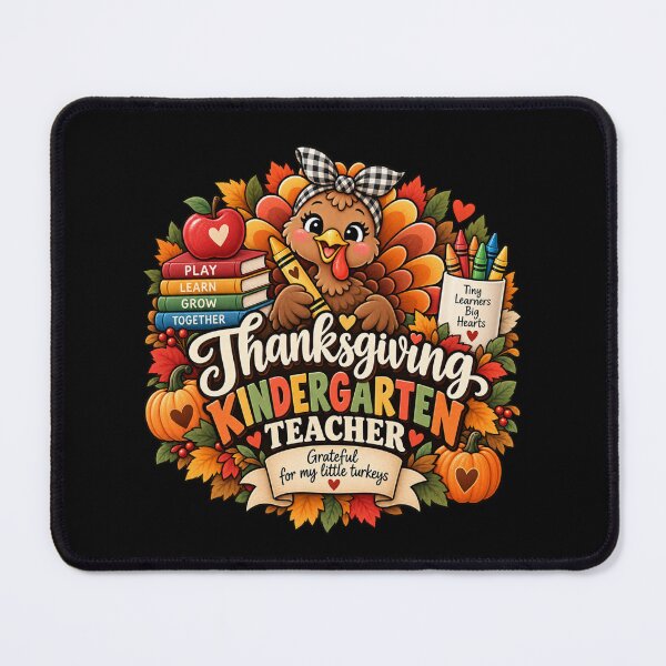Item preview, Thanksgiving Kindergarten Teacher Gift Little Turkeys Fall Style designed and sold by Corvoria.