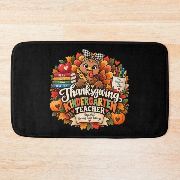 Item preview, Thanksgiving Kindergarten Teacher Gift Little Turkeys Fall Style designed and sold by Corvoria.