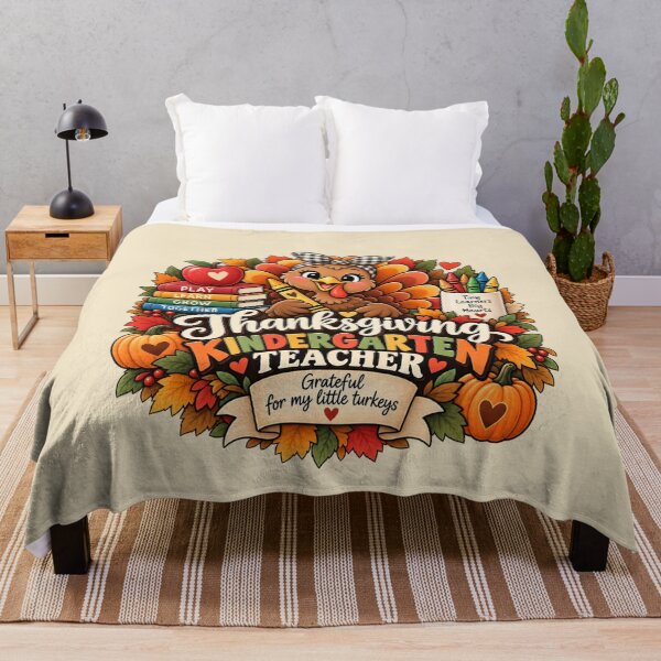 Item preview, Thanksgiving Kindergarten Teacher Gift Little Turkeys Fall Style designed and sold by Corvoria.