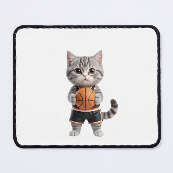 Item preview, Cute Basketball Kitten Let's Play Design designed and sold by Alaric4you.