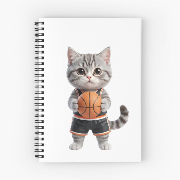 Item preview, Cute Basketball Kitten Let's Play Design designed and sold by Alaric4you.