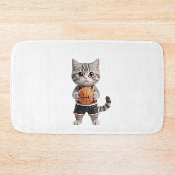 Item preview, Cute Basketball Kitten Let's Play Design designed and sold by Alaric4you.