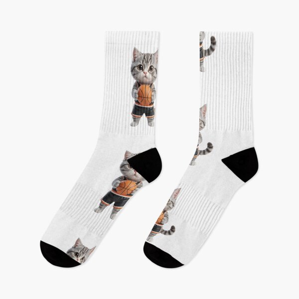 Item preview, Cute Basketball Kitten Let's Play Design designed and sold by Alaric4you.