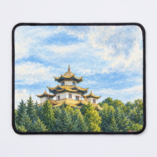 Item preview, Buddhist Temple designed and sold by Carol-arts-.