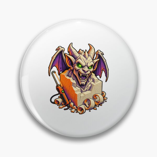 Item preview, DIY Halloween Prop Builder Foam Gargoyle designed and sold by UrbanCanvvas.