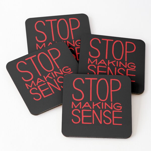 Item preview, Stop Making Sensee Distressed Red  designed and sold by GamtosMintys.