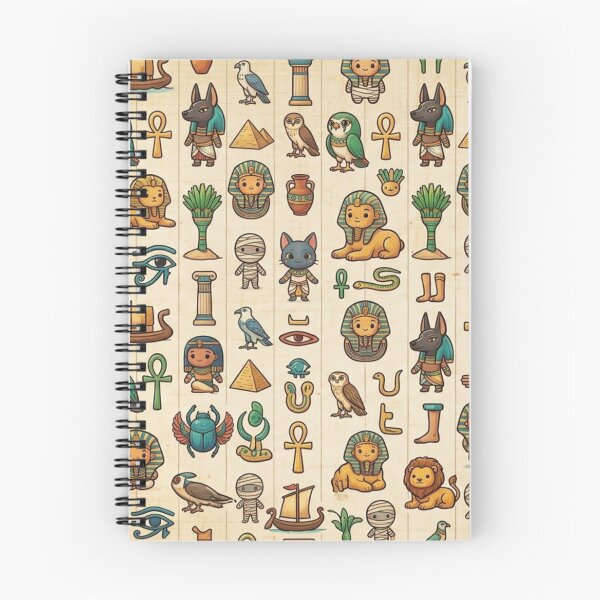 Item preview, Cute Egyptian Icons Pattern designed and sold by lungpleecha.