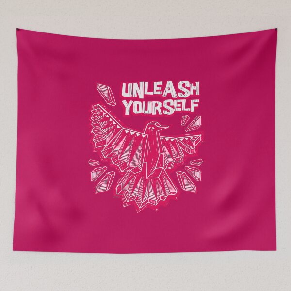 Item preview, Free bird pink designed and sold by delaCampa.