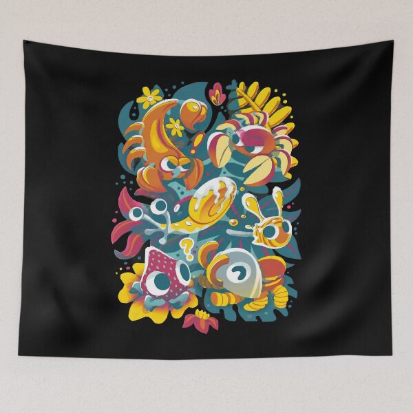 Item preview, Psychedelic Creature Jungle  designed and sold by HollyBellArtSte.
