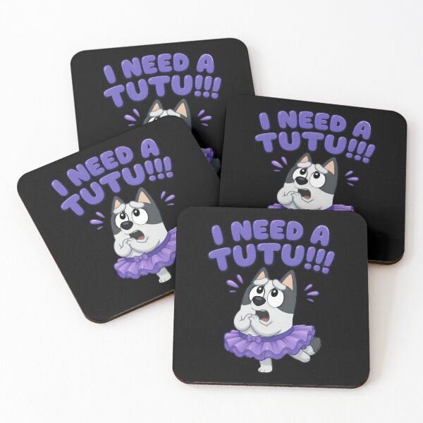 Item preview, Bingo Bluey I Need A Tutu Funny Dog Cartoon designed and sold by visionnen.