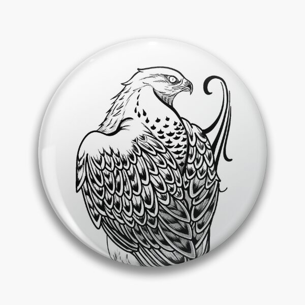 Item preview, Eagle Blackwork designed and sold by SoyRen.