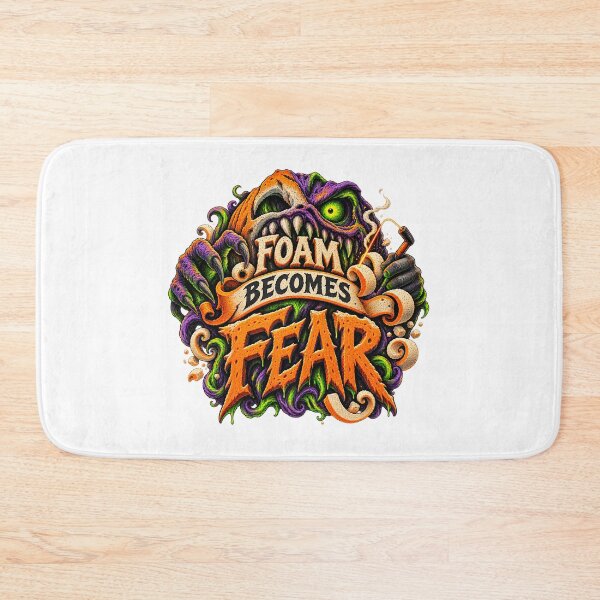 Item preview, Foam Becomes Fear Monster Workshop designed and sold by UrbanCanvvas.
