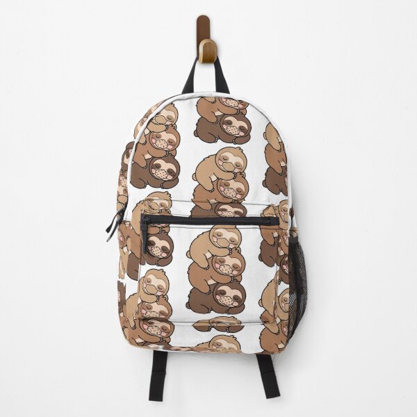 Item preview, Kawaii Sloth Stack – Sloths Wearing Face Masks designed and sold by AliveStyle.
