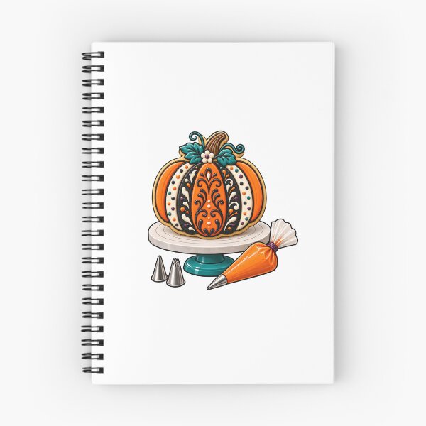 Item preview, Royal Icing Halloween Pumpkin Cookie Artist designed and sold by UrbanCanvvas.