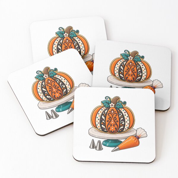 Item preview, Royal Icing Halloween Pumpkin Cookie Artist designed and sold by UrbanCanvvas.