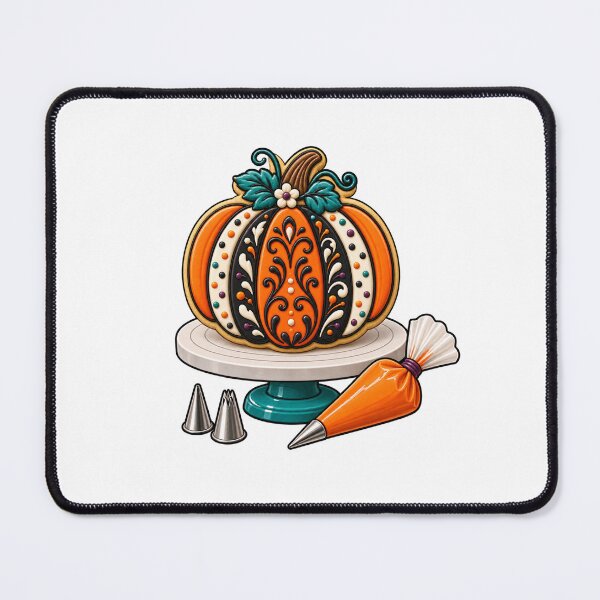 Item preview, Royal Icing Halloween Pumpkin Cookie Artist designed and sold by UrbanCanvvas.