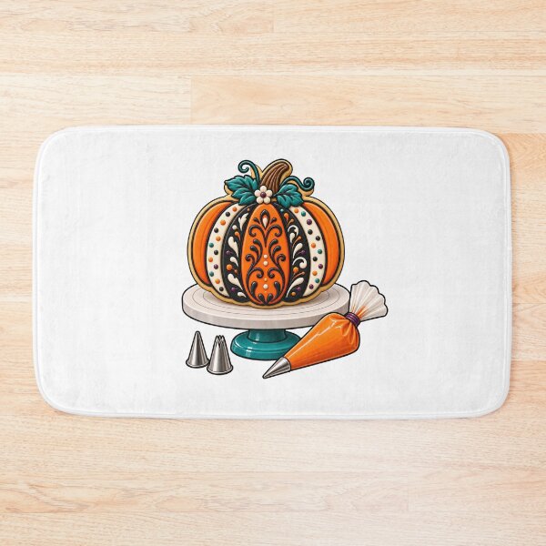 Item preview, Royal Icing Halloween Pumpkin Cookie Artist designed and sold by UrbanCanvvas.
