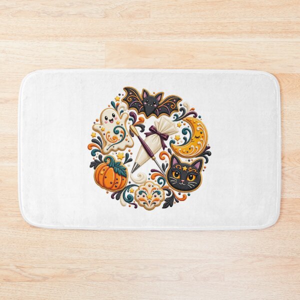 Item preview, Halloween Royal Icing Cookie Wreath designed and sold by UrbanCanvvas.