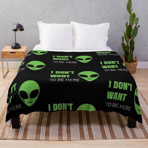 Item preview, I Don't Want To Be Here Alien designed and sold by MySimpleFlow.