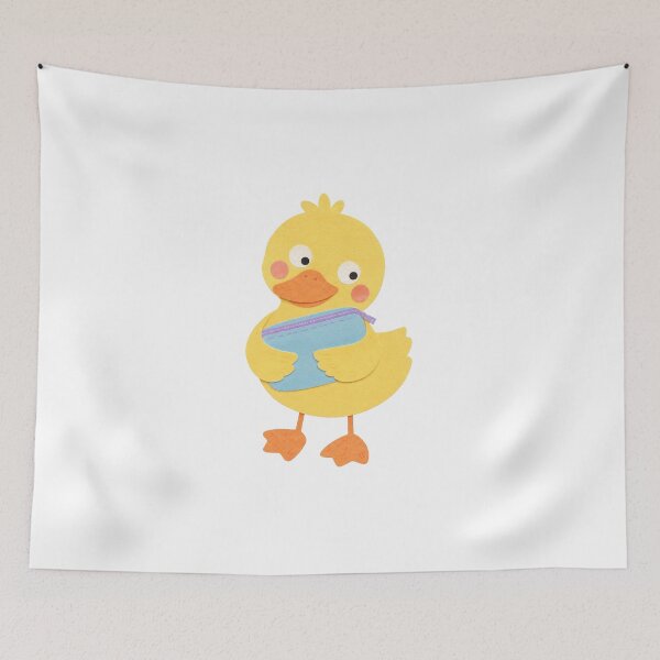 Item preview, Duck with a Pencil Pouch designed and sold by The-Art-of-D.