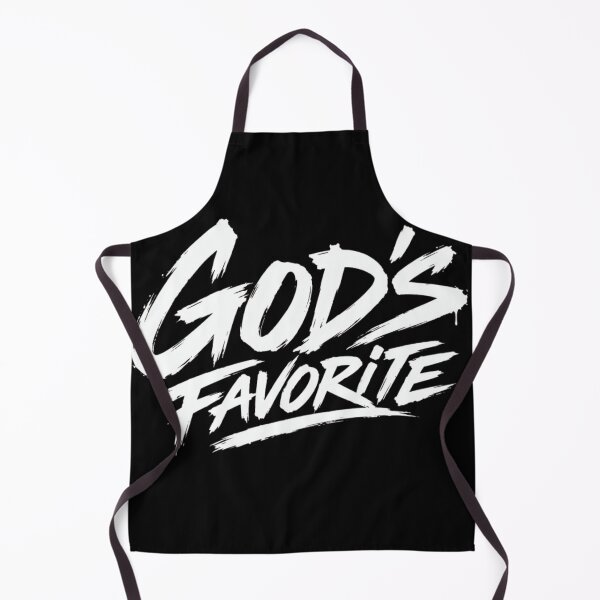 Item preview, God's Favorite Brush Script Typography Funny Streetwear Quote designed and sold by haitrieuic96.