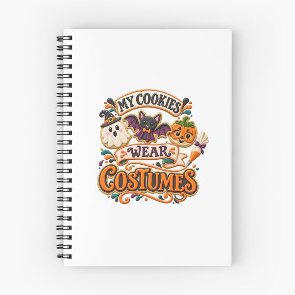 Item preview, My Cookies Wear Costumes Halloween Bakery designed and sold by UrbanCanvvas.