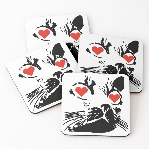 Item preview, A black cat's love designed and sold by Lagueny.